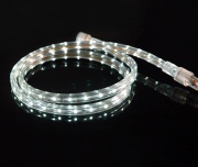Taśma LED Wodoszczelna (silikon), 5m/rolka sekcja 1m, 230V AC
