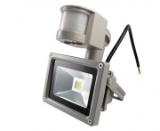 Naświetlacz LED 10W b.ciepła PIR 115 x 85 mm