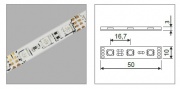 Taśma LED Elektriko 5050 RGB 12V;14,4W/M 60P/M; IP65