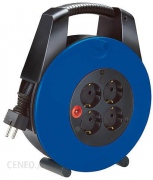 Przedłużacz zwijany kompaktowy Vario Line 4x230V 15m czarno-niebieski H05VV-F 3G1,5 22,5x27x12cm 1104154