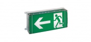 Oprawa ewakuacyjna Exit z wewnętrznym źródłem zasilania do stref Zagrożenia wybuchem: 2/22 ; exit 2 n, strzałka: 3h