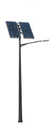  Elektriko Lampa uliczna solarna LED 6m przystosowana do zasilania kamery 24V
