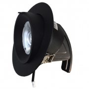 Oprawa downlight regulowana LED 30W 4000K kąt 24 stopni czarny okrągły