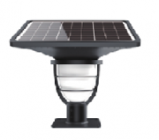 Lampa parkowa solarna LED 3W / panel 10W zintegrowana