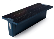 Ławka solarna V1-02 bez oparcia 2xUSB / LED / stal węglowa / ład. indukcyjna