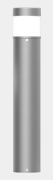 Kolumna aluminiowa KARIN 900 LED, 16W, 3 500K, anodowany inox
