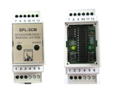  Elektriko Sterownik diod i pasków LED RGB SPL-3CM z protokołem MODBUS RTU w obudowie na szynę DIN