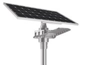 Lampa uliczna solarna LED V1 kompaktowa 40W / słup 6m / pilot