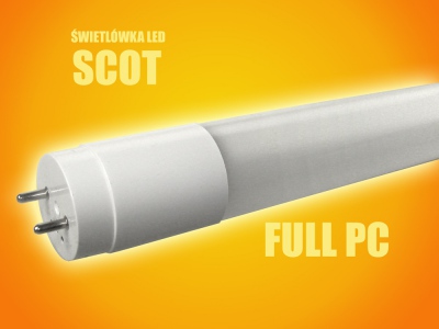 Świetlówka LED SCOT T8 120 cm DW