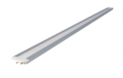 Profil aluminiowy typu A z paskiem LED3528-60szt/mb barwa: zimna, długość=46cm, szerokość 22mm, głębokość 5 mm